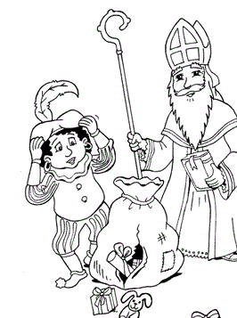 Sluit een verzekering af Katholiek Leed Kids-n-fun | 49 Kleurplaten van Sinterklaas